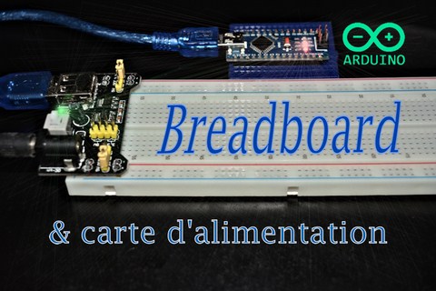 breadboard et module MB-102