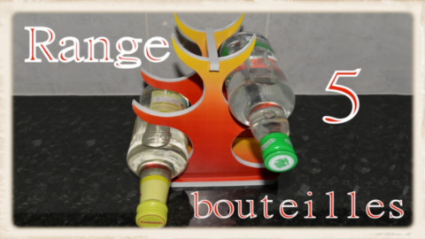 création d'un range bouteilles pour la fête des pères